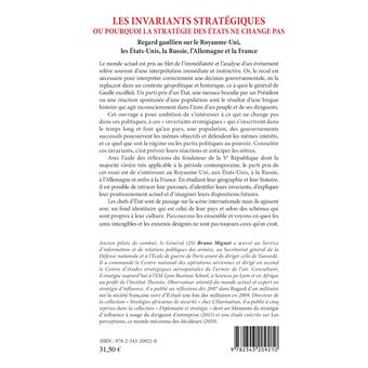 Les invariants stratégiques