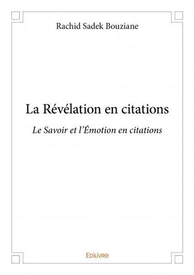 La révélation en citations