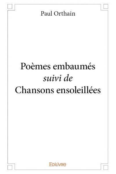 Poèmes embaumés