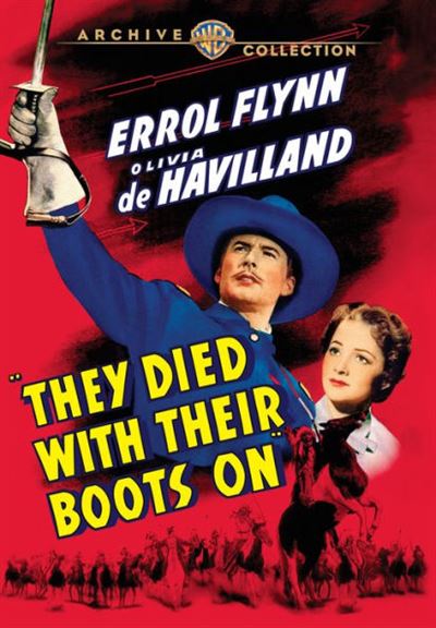 They Died With Their Boots On DVD