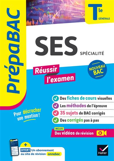 SES Tle générale (spécialité) - Prépabac Réussir l'examen