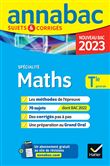 Annales du bac Annabac 2023 Maths Tle générale (spécialité)