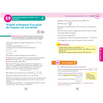 Annales du bac Annabac 2023 Maths Tle générale (spécialité)