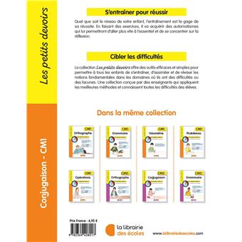 Les petits devoirs - Conjugaison CM1