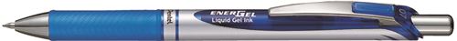 Stylo roller gel rétractable Pentel Energel Pointe 0,7mm Bleu