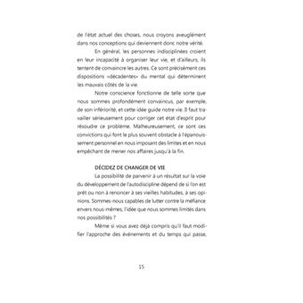 La discipline personnelle