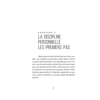 La discipline personnelle