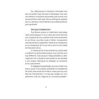 La discipline personnelle