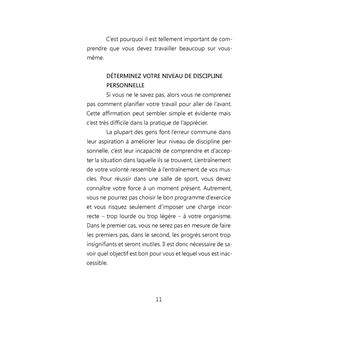La discipline personnelle