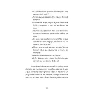 La discipline personnelle