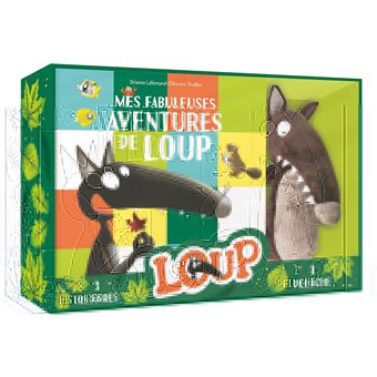 Coffret loup - mes fabuleuses aventures de loup