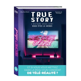 True story - Pop culture - Secret Island, livre dont vous êtes le héros adulte