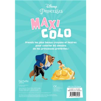 DISNEY PRINCESSES - Maxi Colo