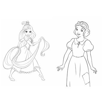 DISNEY PRINCESSES - Maxi Colo