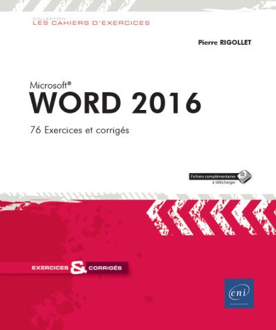 Word 2016 - Pierre Rigollet - broché