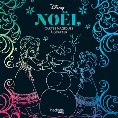 Disney noel cartes a gratter