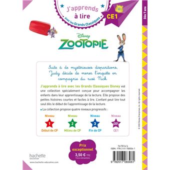 Zootopie CE1