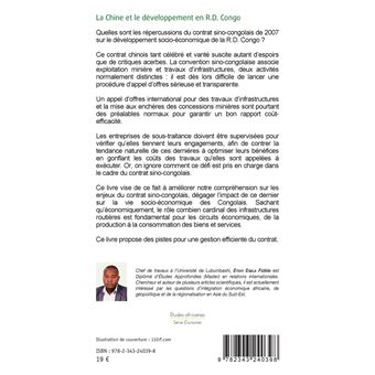 La Chine et le développement en R.D. Congo