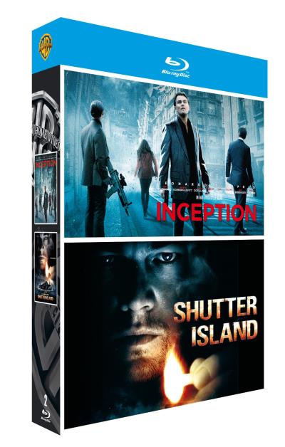 Inception - Shutter Island - Coffret Blu-Ray