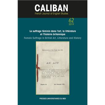Le suffrage féminin dans l'art, la littérature et l'histoire britanniques