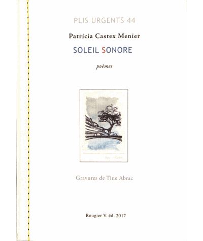 Soleil sonore - Patricia Castex Menier - broché
