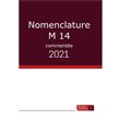 Nomenclature M14 commentée 2021