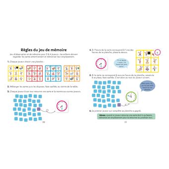 Lire l'heure - Mon coffret livre et jeux