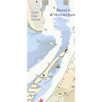 Carte de la forêt usagère de La Teste-de-Buch et de ses abords