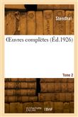 OEuvres complètes. Tome 2