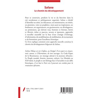 Safane le chemin du développement