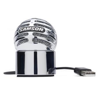 Samson Mereorite USB Microphone à Condensateur, Chrome - 1