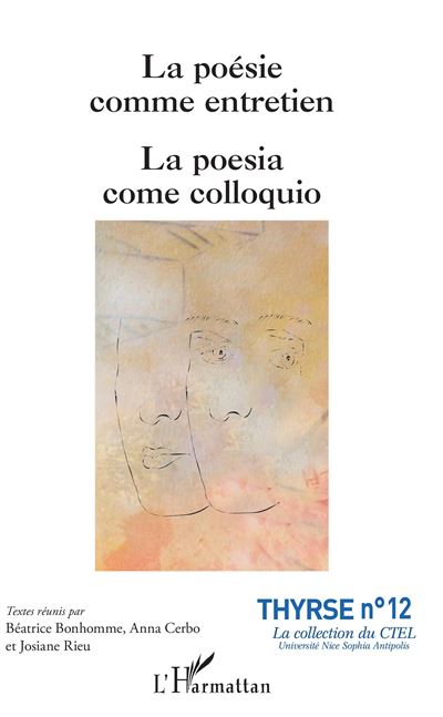 La poesie comme entretien la poesia come colloquio