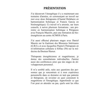 Magnétisme, Énergétique et "Guérison"