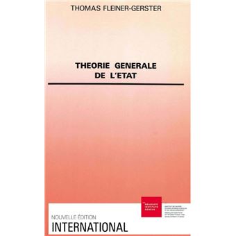 Théorie génerale de l'État - 1