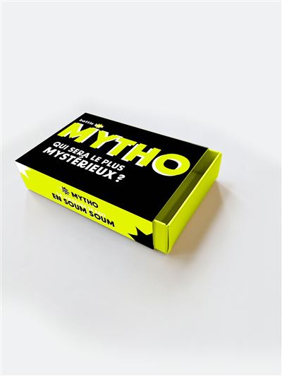 Battle box Mytho - Virginie Mosser - Marabout - Boîte ou accessoire - Jeux livres objets