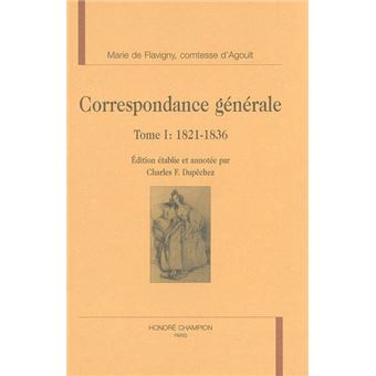 Correspondance générale