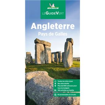 Guide Vert Angleterre, Pays de Galles Michelin