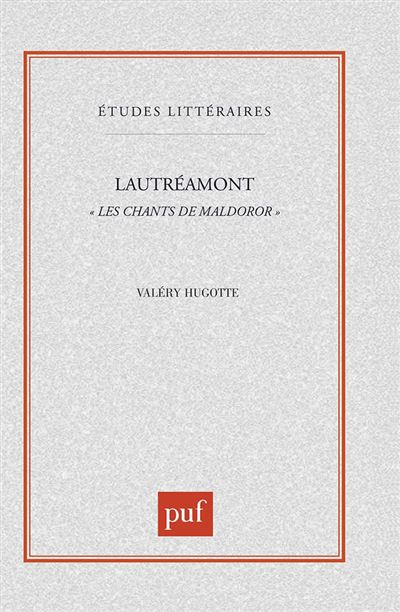 Lautréamont Les chants de Maldoror