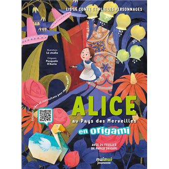 Alice au pays des merveilles en origami