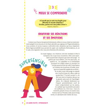 Hypersensibilité. 50 pages de conseils pratiques, 20 outils à afficher, 16 pages détachables