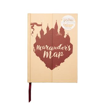 Carnet A5 + Carte du Maraudeur Harry Potter