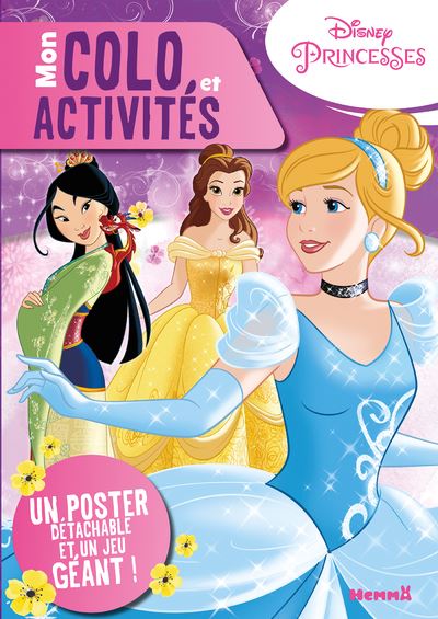 Disney Princesses Mon super bloc de coloriages et d'activités