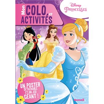 Disney Princesses - Mon colo et activités