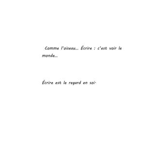 L'éveil d'écrire