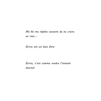 L'éveil d'écrire