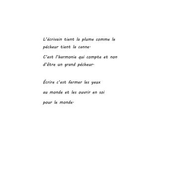 L'éveil d'écrire