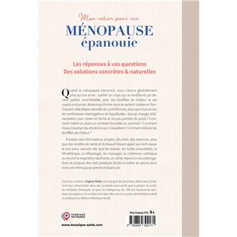 Mon cahier pour une ménopause épanouie