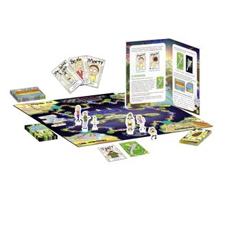 Rick et Morty : La méga Rick'Compet' ! - Jeu de société/jeu de plateau officiel - Dès 16 ans et adul
