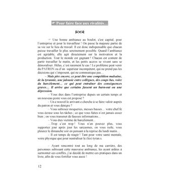 Faire front aux rivalités & conflits au travail...