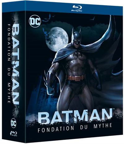 Coffret Batman Fondation du Mythe 4 films Blu-ray